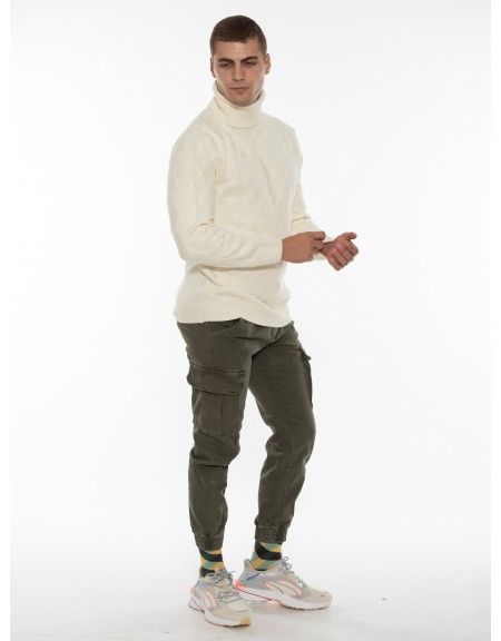 OVER-D Cargo Παντελόνι OT1F2W1P10 Χακί OVER-D - 11