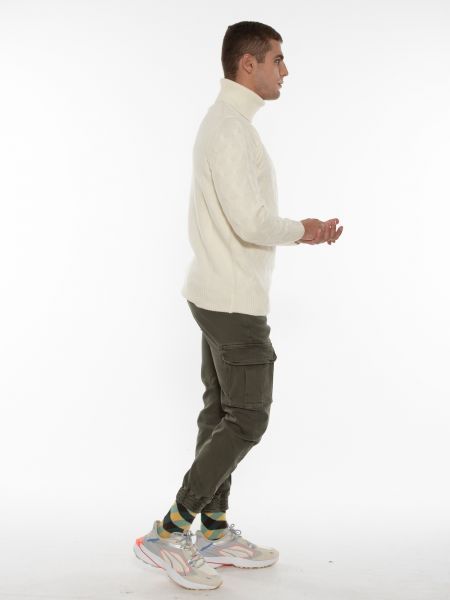 OVER-D Cargo Παντελόνι OT1F2W1P10 Χακί OVER-D - 10