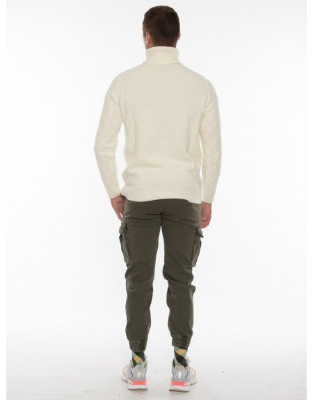 OVER-D Cargo Παντελόνι OT1F2W1P10 Χακί OVER-D - 9