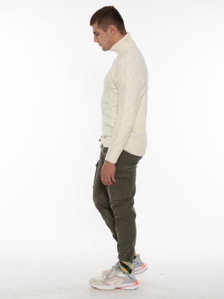 OVER-D Cargo Παντελόνι OT1F2W1P10 Χακί OVER-D - 12