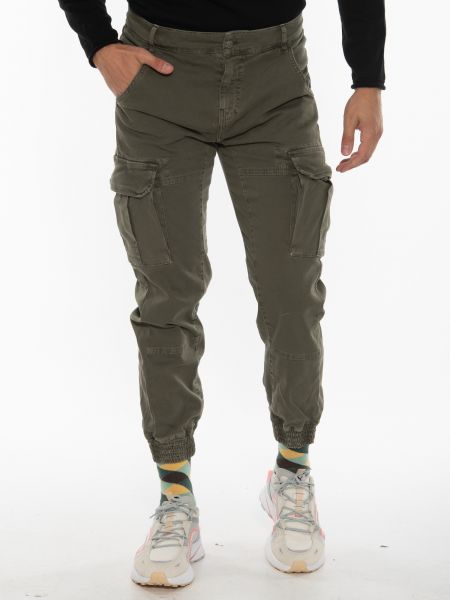 OVER-D Cargo Παντελόνι OT1F2W1P10 Χακί OVER-D - 13