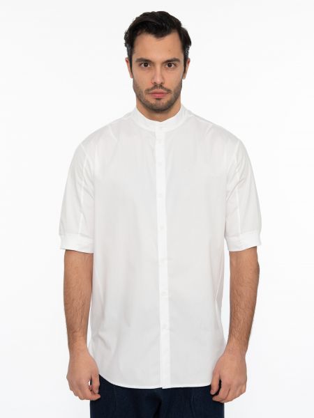 19 ATHENS Short Sleeve Shirt mao K22-1002 White NINETEEN - 1