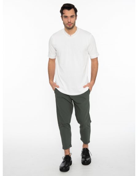 19 ATHENS T-shirt K22-1006 Λευκό NINETEEN - 9