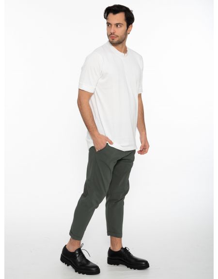 19 ATHENS T-shirt K22-1006 Λευκό NINETEEN - 11