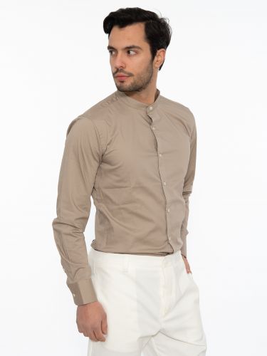 OVER-D Shirt OM153CM Beige