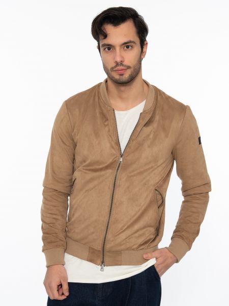 OVER-D Spring Jacket OM545GR BOMBER Brown - Tampa OVER-D - 4
