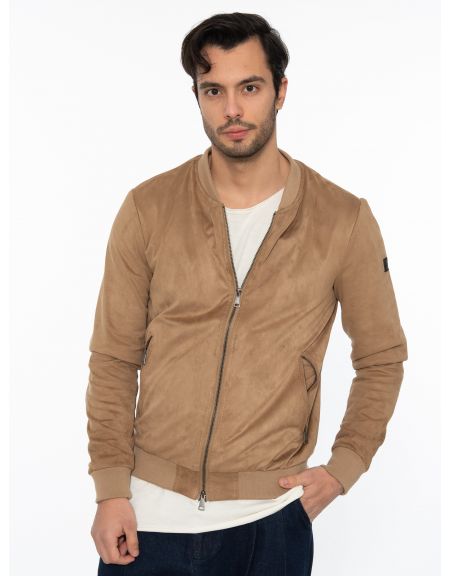 OVER-D Spring Jacket OM545GR BOMBER Brown - Tampa OVER-D - 4
