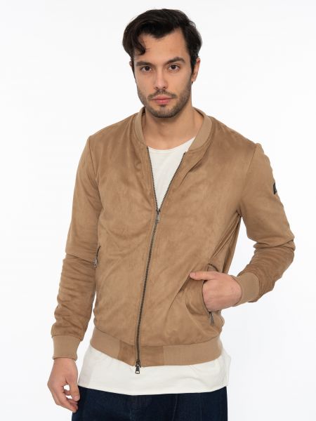 OVER-D Spring Jacket OM545GR BOMBER Brown - Tampa OVER-D - 1