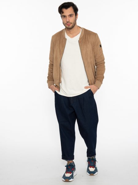 OVER-D Spring Jacket OM545GR BOMBER Brown - Tampa OVER-D - 6