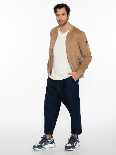 OVER-D Spring Jacket OM545GR BOMBER Brown - Tampa OVER-D - 9