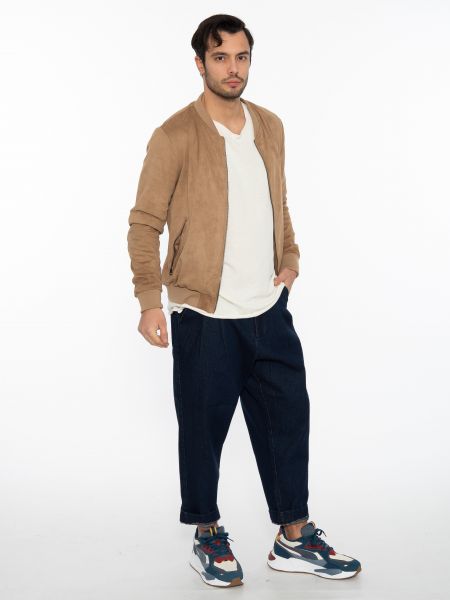 OVER-D Spring Jacket OM545GR BOMBER Brown - Tampa OVER-D - 10