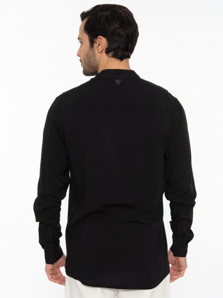 19 ATHENS Shirt mao K22-1004 Black NINETEEN - 2