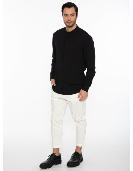 19 ATHENS Shirt mao K22-1004 Black NINETEEN - 10