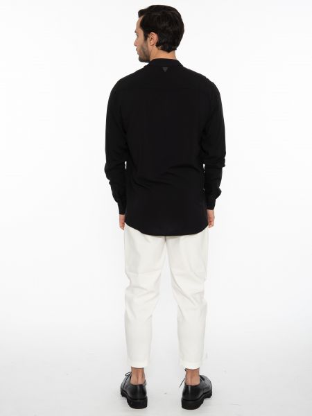 19 ATHENS Shirt mao K22-1004 Black NINETEEN - 8