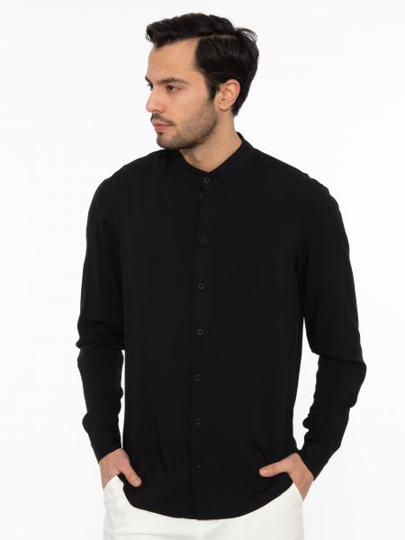 19 ATHENS Shirt mao K22-1004 Black NINETEEN - 5
