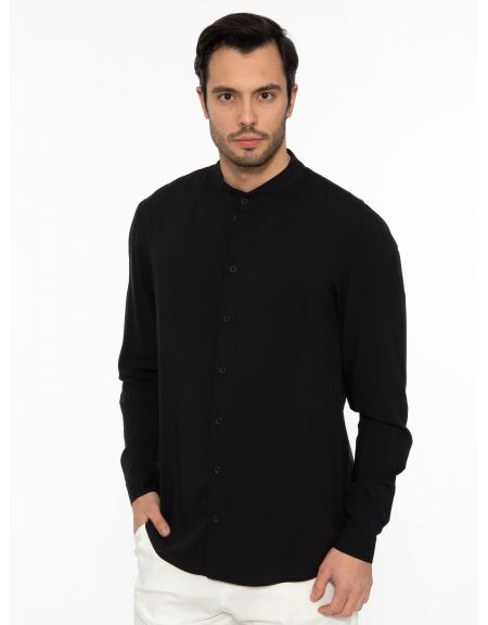 19 ATHENS Shirt mao K22-1004 Black NINETEEN - 11