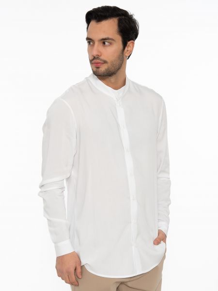 19 ATHENS Shirt mao K22-1004 White NINETEEN - 3