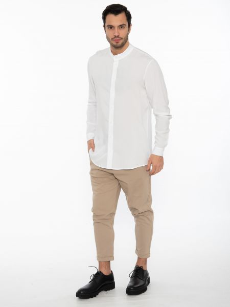 19 ATHENS Shirt mao K22-1004 White NINETEEN - 9