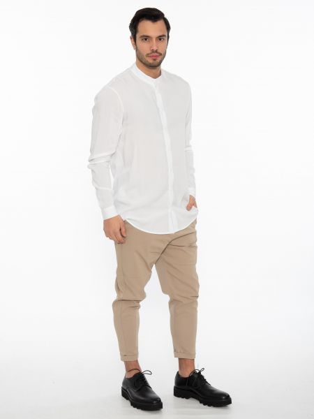 19 ATHENS Shirt mao K22-1004 White NINETEEN - 8