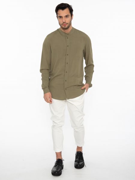 19 ATHENS Shirt mao K22-1004 Khaki NINETEEN - 9