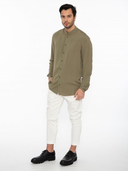19 ATHENS Shirt mao K22-1004 Khaki NINETEEN - 10