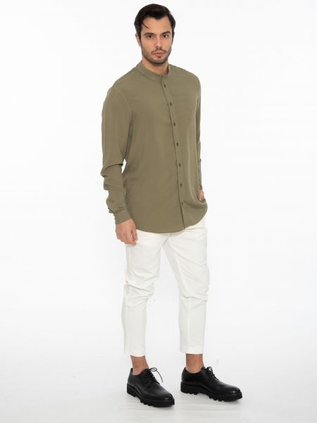 19 ATHENS Shirt mao K22-1004 Khaki NINETEEN - 8