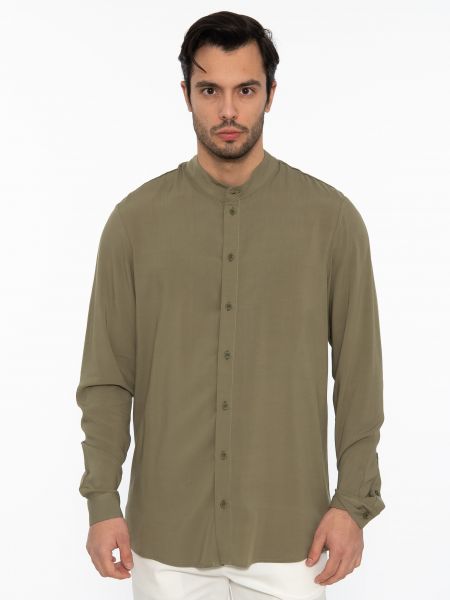 19 ATHENS Shirt mao K22-1004 Khaki NINETEEN - 11