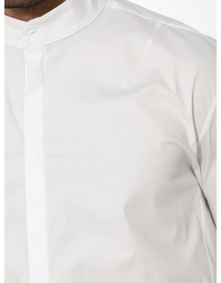 19 ATHENS Shirt mao K22-1005 White NINETEEN - 5