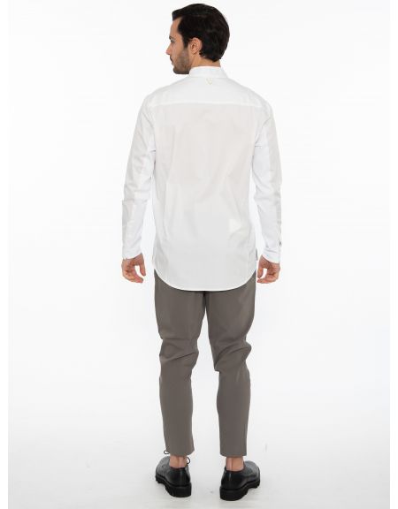 19 ATHENS Shirt mao K22-1005 White NINETEEN - 7