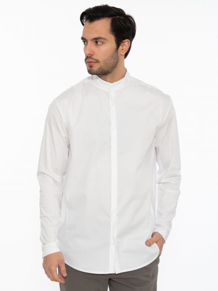 19 ATHENS Shirt mao K22-1005 White NINETEEN - 1