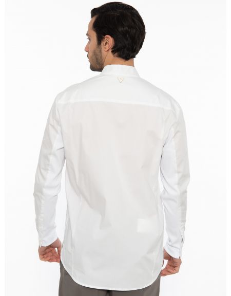 19 ATHENS Shirt mao K22-1005 White NINETEEN - 2