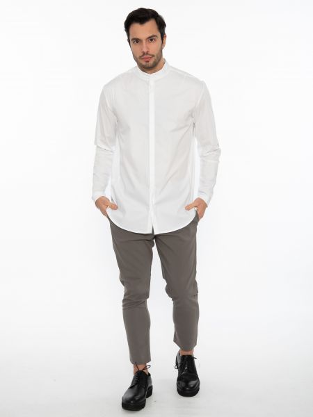 19 ATHENS Shirt mao K22-1005 White NINETEEN - 6