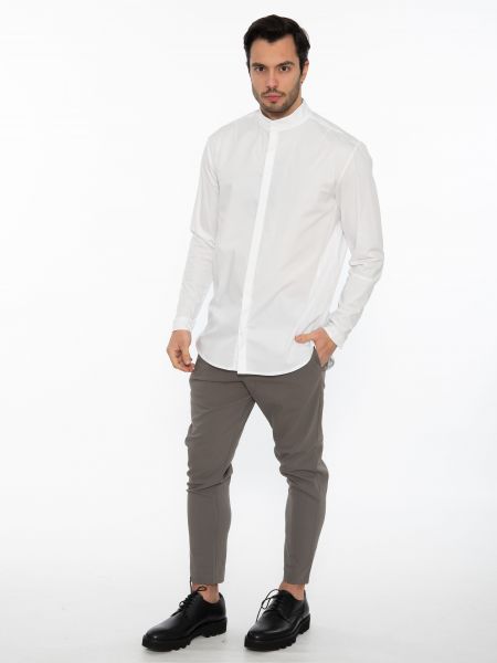 19 ATHENS Shirt mao K22-1005 White NINETEEN - 9