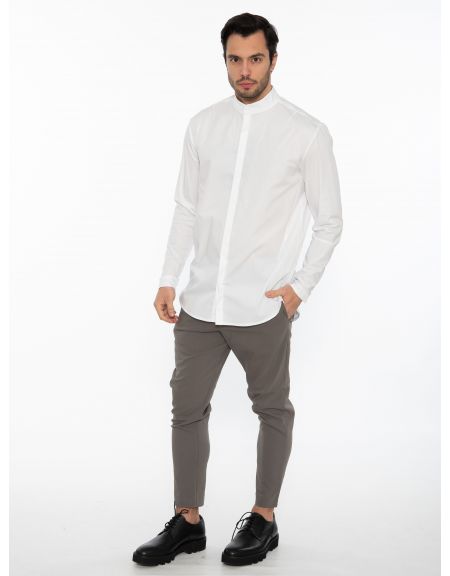 19 ATHENS Shirt mao K22-1005 White NINETEEN - 9
