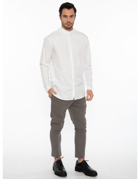 19 ATHENS Shirt mao K22-1005 White NINETEEN - 8