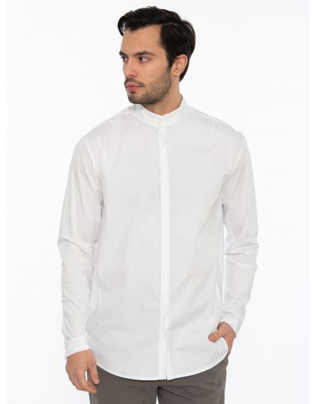 19 ATHENS Shirt mao K22-1005 White NINETEEN - 10