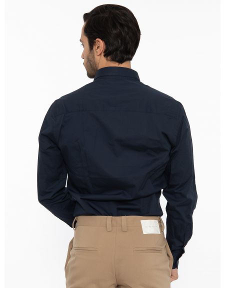 OVER-D Shirt OM152CM Blue OVER-D - 2