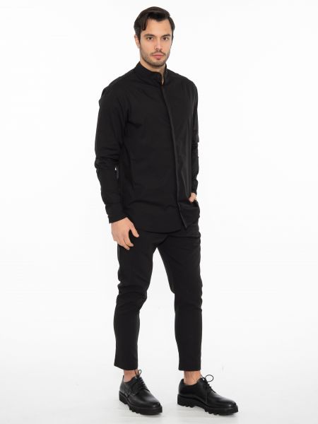 19 ATHENS Shirt mao K22-1005 Black NINETEEN - 8