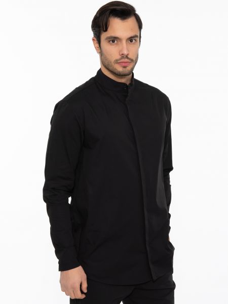 19 ATHENS Shirt mao K22-1005 Black NINETEEN - 3
