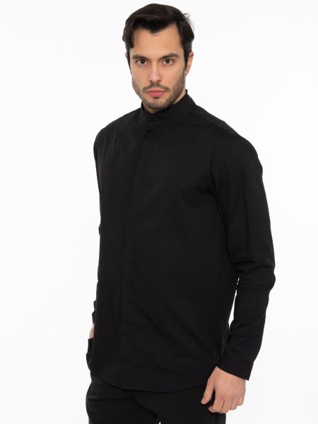 19 ATHENS Shirt mao K22-1005 Black NINETEEN - 4