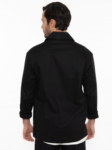XAGON MAN Shirt - Jacket ZXAG13 Black