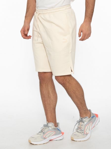 PUMA Βερμούδα μακό 533563 99 Classics Longline Shorts 10'' TR Εκρού PUMA - 4