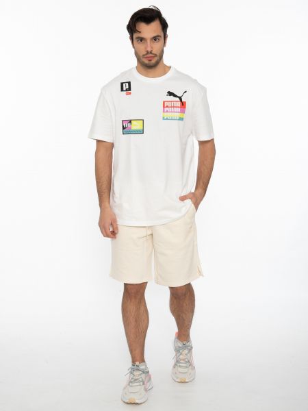 PUMA Bermuda shorts 533563 99 Classics Longline Shorts 10 '' TR Ecru PUMA - 6