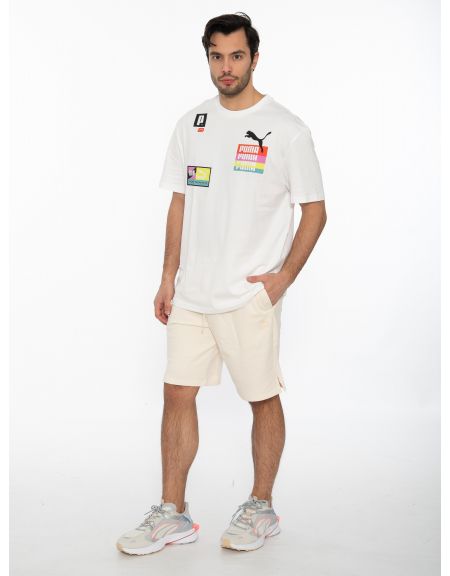 PUMA Bermuda shorts 533563 99 Classics Longline Shorts 10 '' TR Ecru PUMA - 9