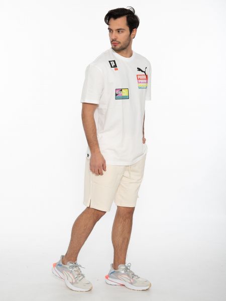 PUMA Bermuda shorts 533563 99 Classics Longline Shorts 10 '' TR Ecru PUMA - 10