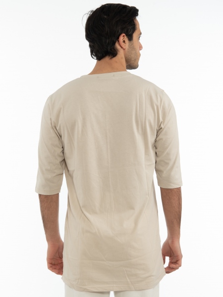 LA HAINE T-shirt 3M SEBAT Beige LA HAINE - 2