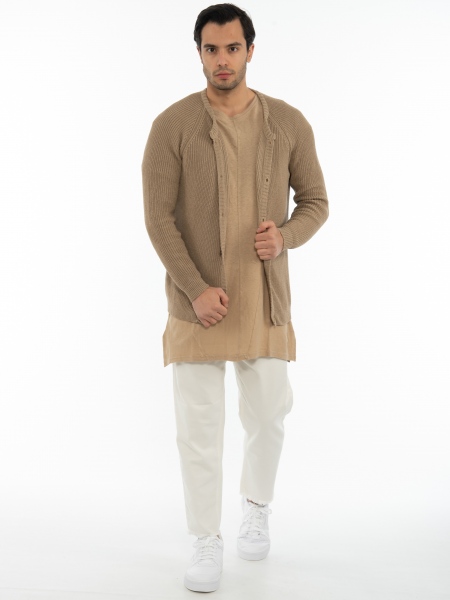 LA HAINE T-shirt 3J KREPT Μπεζ LA HAINE - 7