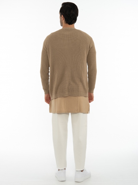 LA HAINE T-shirt 3J KREPT Beige LA HAINE - 8