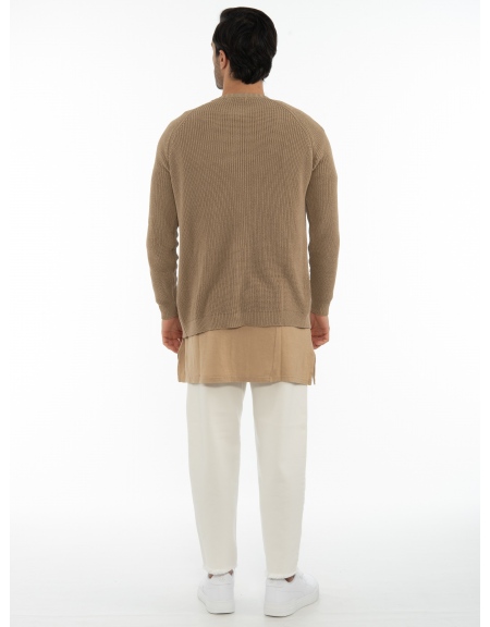 LA HAINE T-shirt 3J KREPT Beige LA HAINE - 8