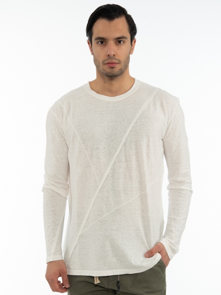 LA HAINE Μπλούζα 3J KONAN Λευκό LA HAINE - 1